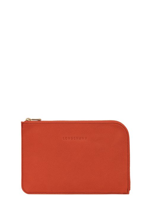 Longchamp Le foulonné Clutch Oranje